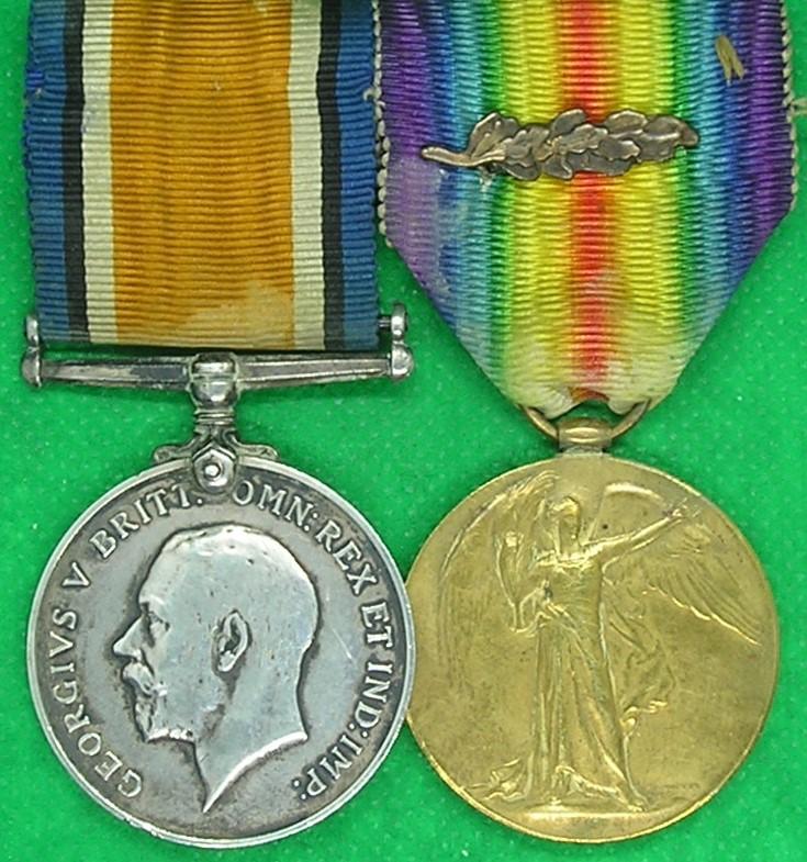 WW1 R.A.F PAIR, M.I.D FOR SERVICES IN FRANCE 20-5-1918