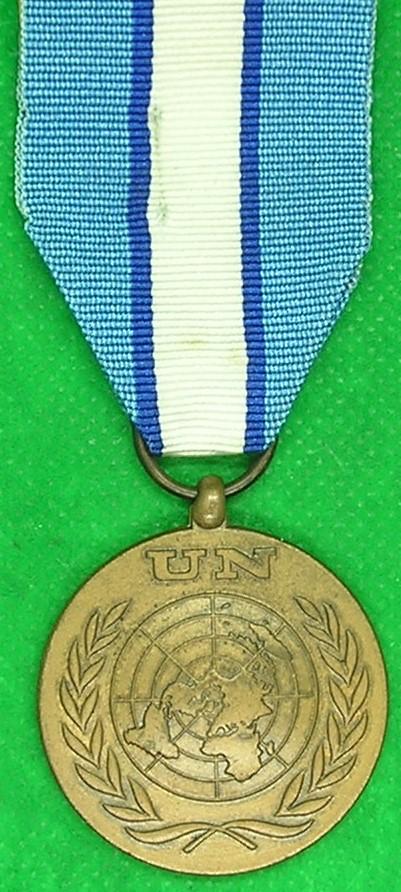 UNITED NATIONS MEDAL WITH CYPRUS RIBBON