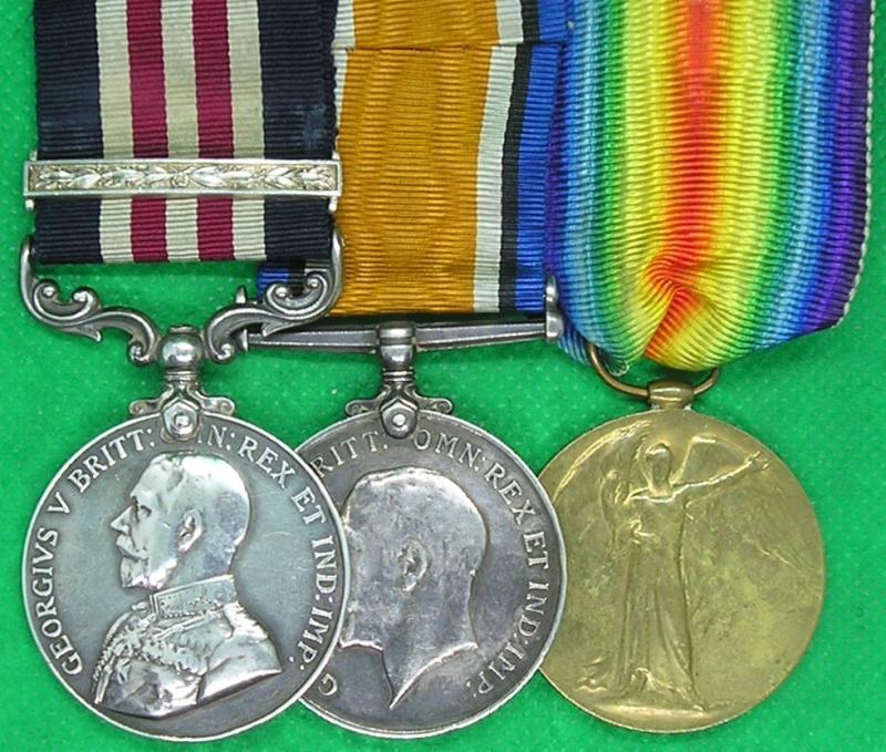 WW1 MILITARY MEDAL (MM) & BAR GROUP, 2/6th WEST RIDING REGIMENT, FROM SKIPTON