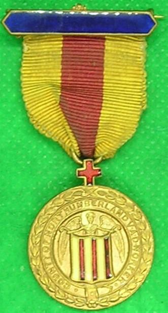 WW1 COUNTY OF NORTHUMBERLAND V.A.D WORKERS MEDAL