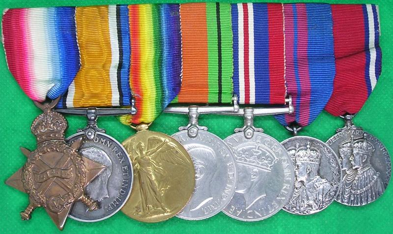 WW1 & WW2 ROYAL NAVY OFFICERS GROUP WITH 1911 CORONATION & 1935 JUBILEE MEDALS