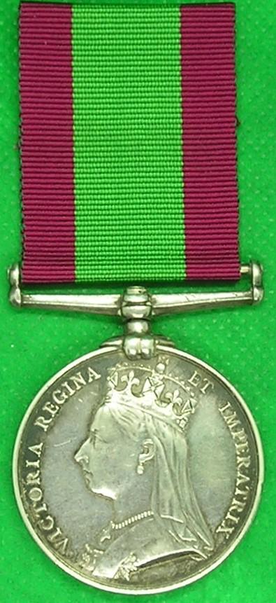 NO CLASP AFGHANISTAN 1878-79-80, DRUMMER, 1/5th FUSILIERS / NORTHUMBERLAND FUSILIERS