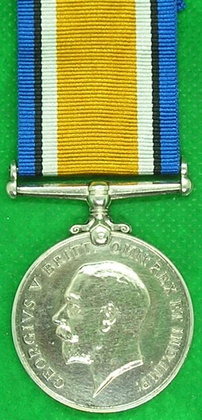 WW1 BRITISH WAR MEDAL, D-BTY 104th BDE R.F.A, D.O.W F&F-25-4-1918 FROM BERMONDSEY