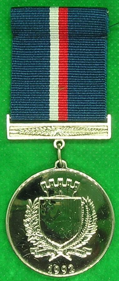 MALTA GEORGE CROSS 50th ANNIVERSARY MEDAL