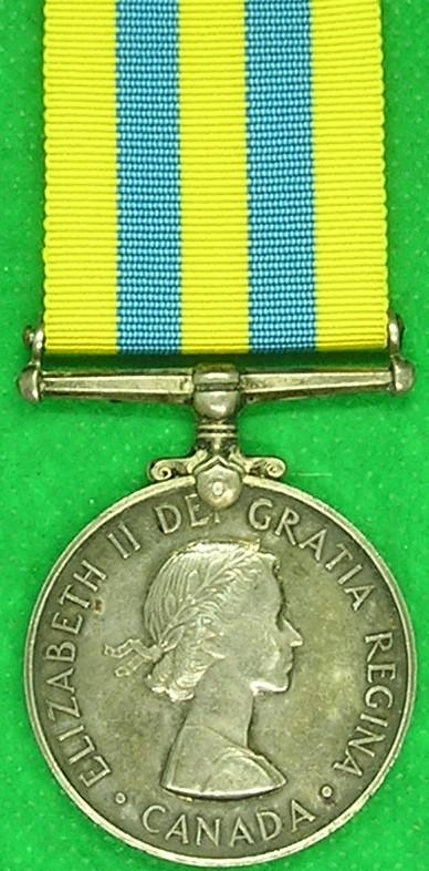 CANADIAN ISSUE QUEEN'S KOREA MEDAL