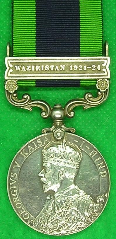 IGS WAZIRISTAN 1921-24, BORDER REGIMENT