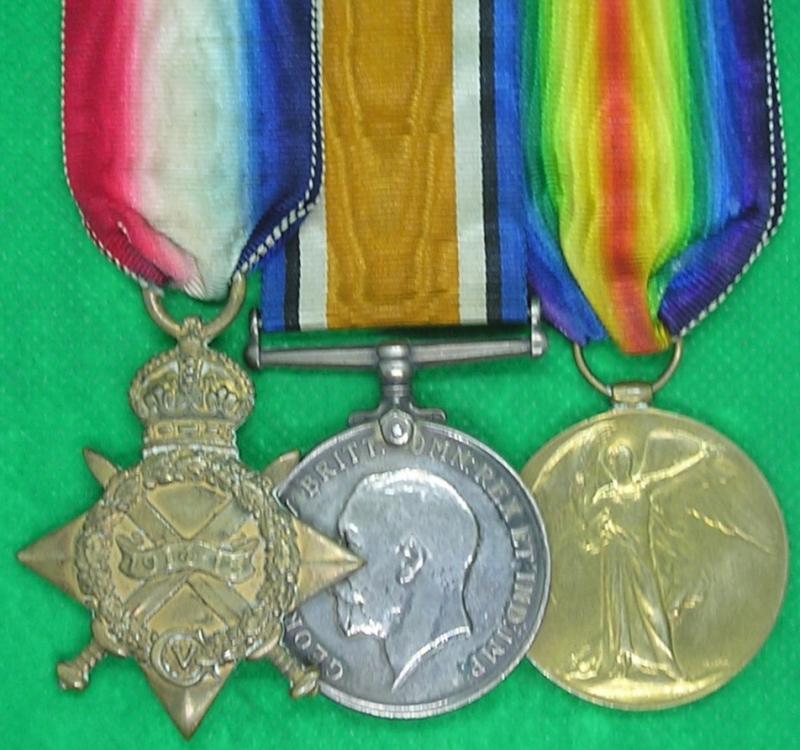 WW1 1914-15 TRIO, 10th YORKSHIRE REGIMENT