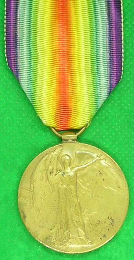 WW1 VICTORY MEDAL, FIREMAN M.F.A, K.I.A 6-6-1941 SS GLENHEAD