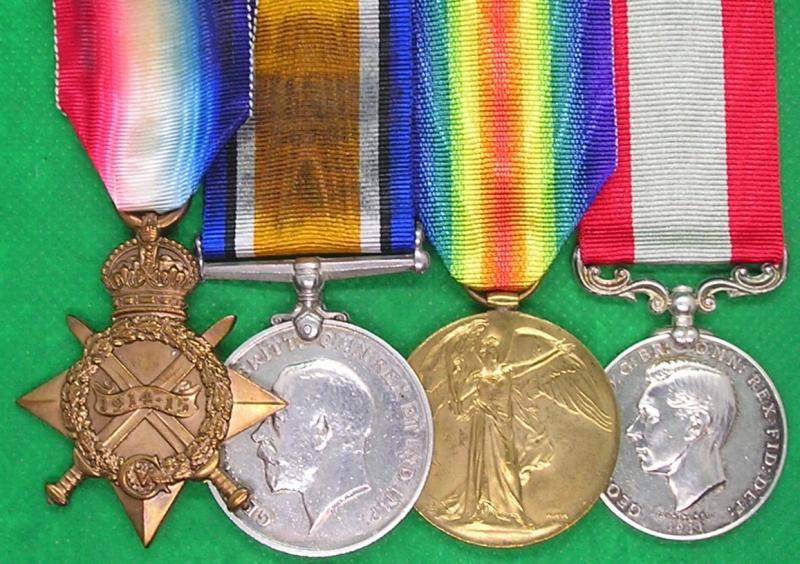 WW1 1914-15 TRIO & GVIR ROCKET APPARATUS LONG SERVICE MEDALS, FROM WEYMOUTH