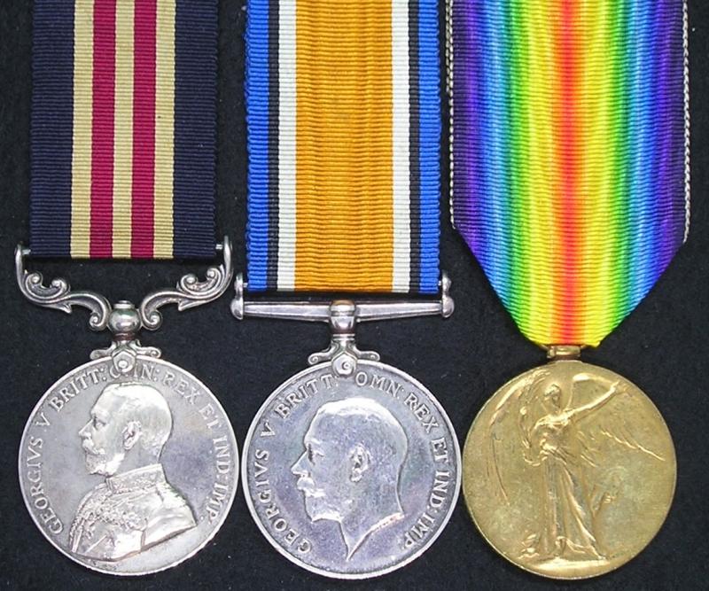 WW1 MILITARY MEDAL (MM) & PAIR, 6th CAMERON HIGHLANDERS, FROM  BARRHEAD, RENFEWSHIRE