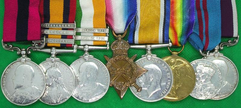 BOER WAR & WW1 DISTINGUISHED CONDUCT MEDAL GROUP, 2nd & 10th MANCHESTER REGIMENT