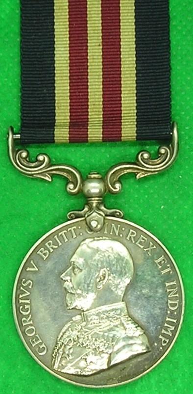 GVR 1st TYPE WW1 MILITARY MEDAL (MM),12th ROYAL SCOTS, KILLED IN ACTION F&F 25-4-1918 FROM MOCHRUM