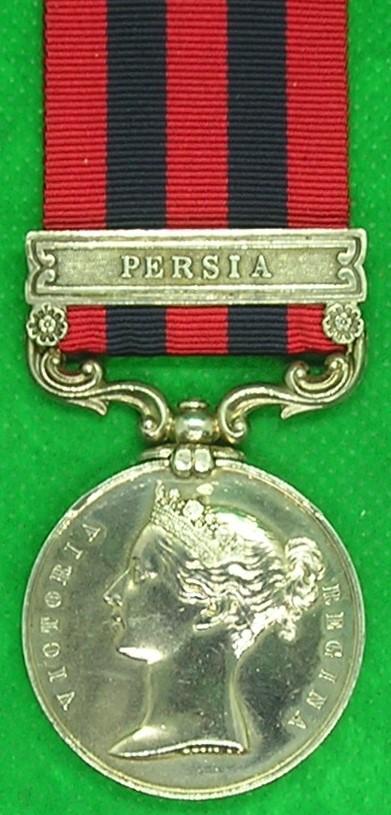 IGS 1854, PERSIA,  TRUMPETER 14th KINGS LIGHT DRAGOONS