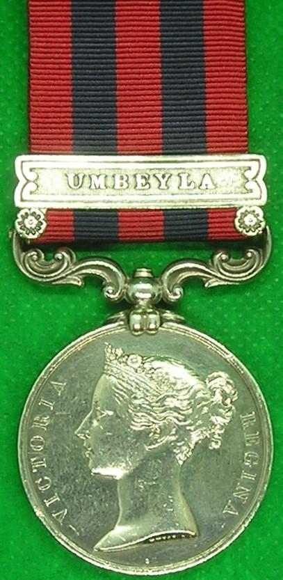 IGS 1854, UMBEYLA, 101st FOOT / ROYAL MUNSTER FUSILIERS