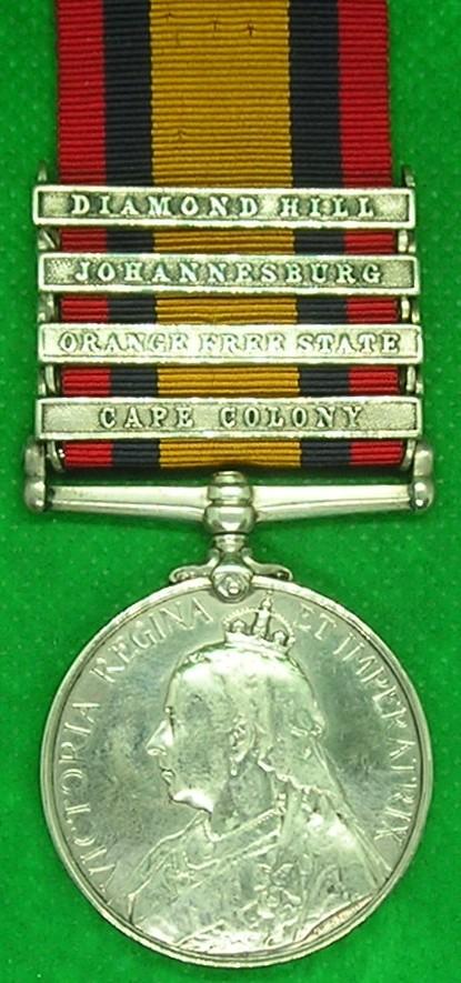 4 BAR QSA,1st DERBY REGIMENT