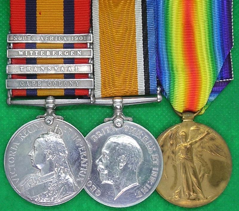 4 BAR QSA & WW1 PAIR, 2nd WILTSHIRE REGT & LIVERPOOL REGT