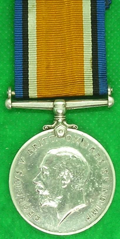 WW1 BRITISH WAR MEDAL,1/5th W.RIDING.REGT, KILLED IN ACTION F&F 15-6-1915, HAS A LENGTHY ENTRY & PHOTO IN DE RUVIGNY'S ROLL OF HONOUR