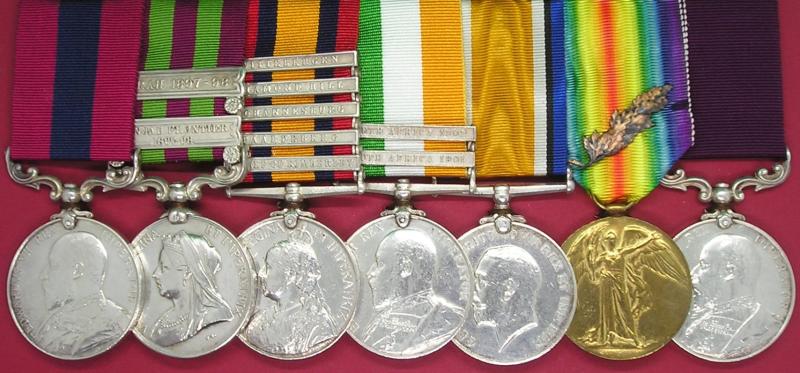 BOER WAR DCM GROUP, GORDON HIGHLANDERS, MOUNTED INFANTRY