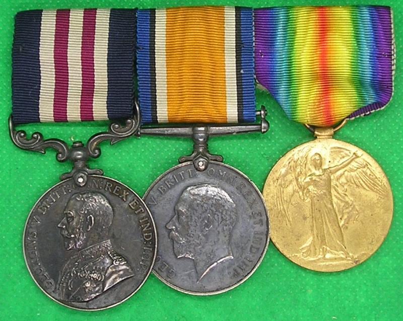 WW1 MILITARY MEDAL (MM) & PAIR, 22nd ANTI-AIRCAFT SEARCHLIGHT UNIT, ROYAL ENGINEERS / TYNE ELECTRICAL ENGINEERS, FROM SHANKHOUSE NORTHUMBERLAND