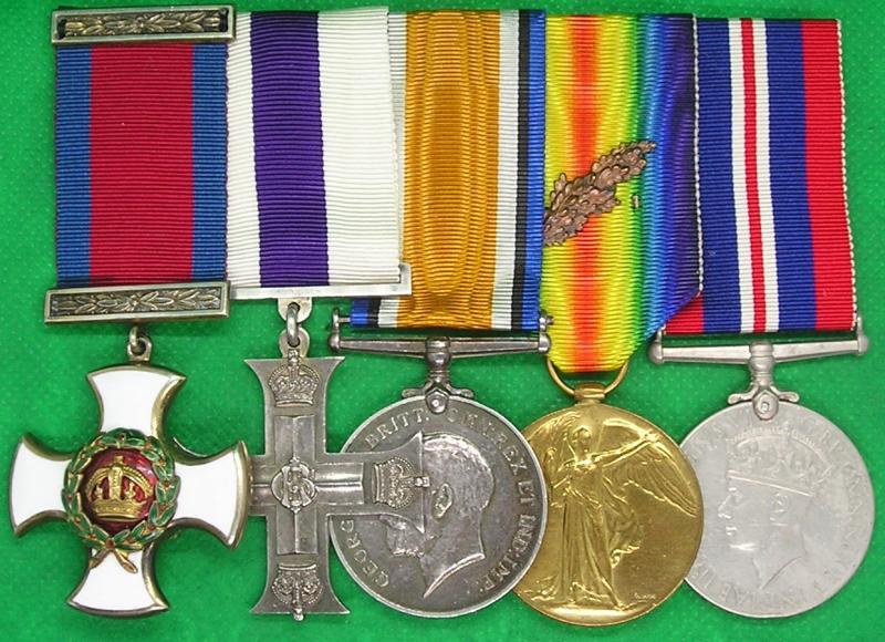 WW1 DSO, MC, PAIR & WW2 WAR MEDAL, ROYAL ENGINEERS OFFFICER