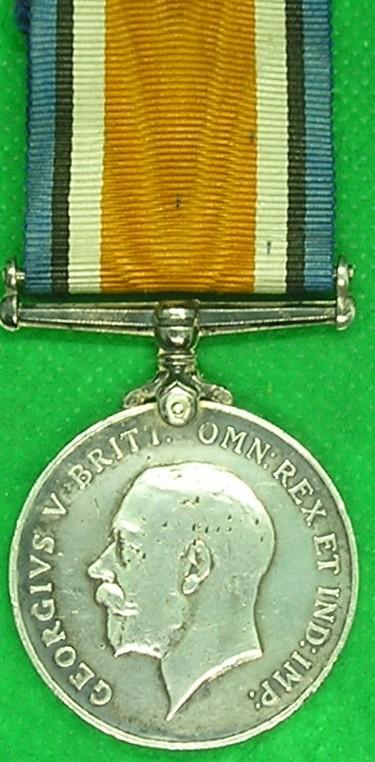 WW1 BRITISH WAR MEDAL, 11th BORDER REGIMENT / LONSDALE BATTALION, WOUNDED ON THE SOMME 1916, FROM CARLISLE
