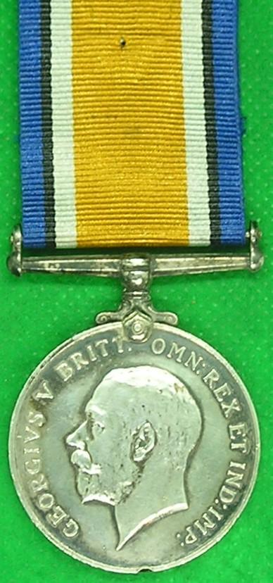 WW1 BRITISH WAR MEDAL, 11th BORDER REGIMENT / THE LONSDALE BATTALION, FROM CARLISLE