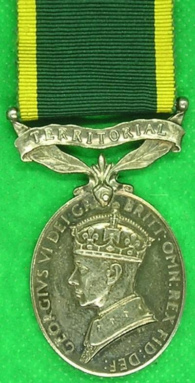 GVIR EFFICIENCY MEDAL, R.A.S.C
