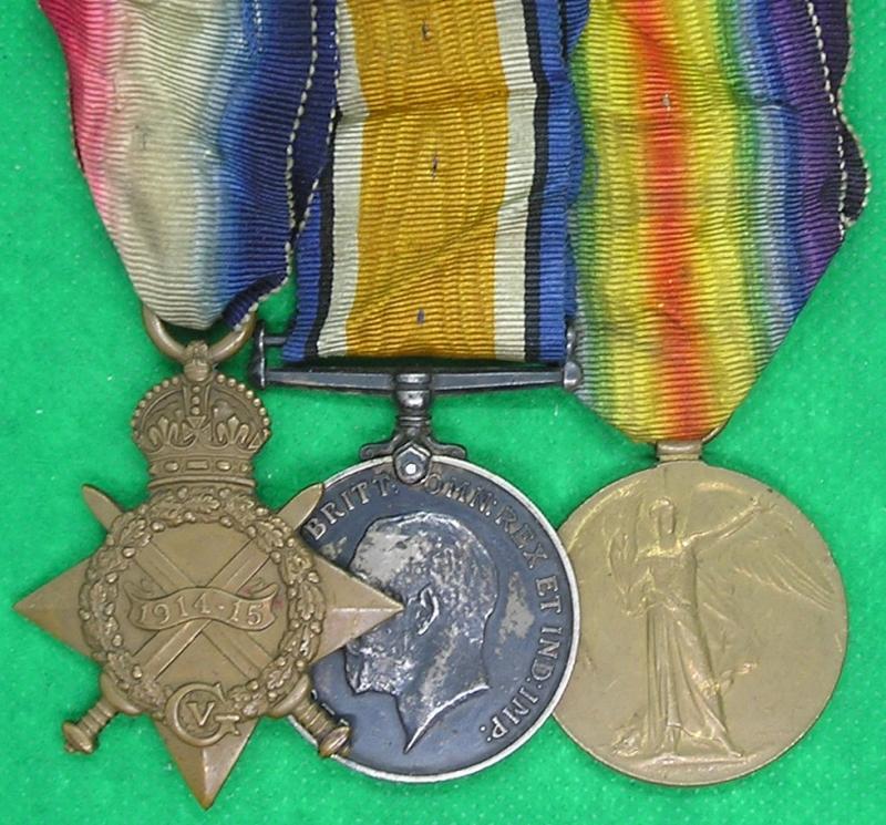 WW1 1914-15 TRIO, 11th EAST YORKSHIRE REGIMENT / HULL PALS / TRADESMENS BTN