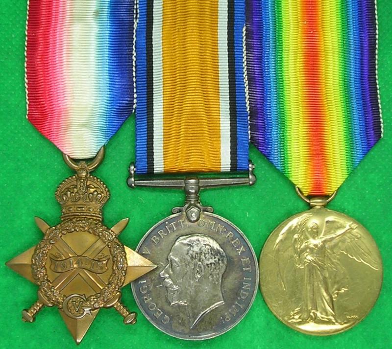 WW1 1914-15 TRIO, WARWICKSHIRE YEOMANRY & R.WARK.REGT OFFICER