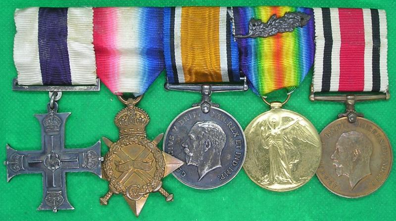 WW1 ROYAL ENGINEERS OFFICERS MC GROUP, 2X M.I.D, EGYPT & SALONICA, FROM BATLEY, YORKS