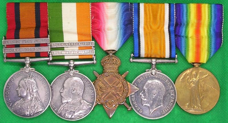 BOER WAR & WW1 GROUP, CAPE GARRISON ARTILLERY, S.A.H.A & E.AFRICAN.LABOUR.CORPS