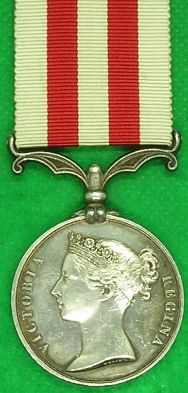 NO BAR INDIAN MUTINY, KILLED IN ACTION AT THE SIEGE OF ARRAH 29-7-1857, 37th FOOT / HAMPSHIRE REGT