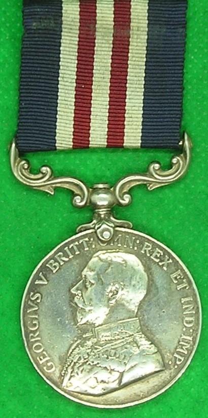 WW1 MILITARY MEDAL (MM) S.V.CABLE SECTION.RE, AWARDED FOR REPARING TELEPHONE CABLES UNDER FIRE AT YPRES 19-12-1915, FROM BIRMINGHAM