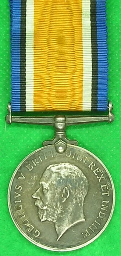 BRITISH WAR MEDAL, 1st SCOTS GUARDS, KILLED IN ACTION F&F 27-9-1915, FROM PLASHETTS