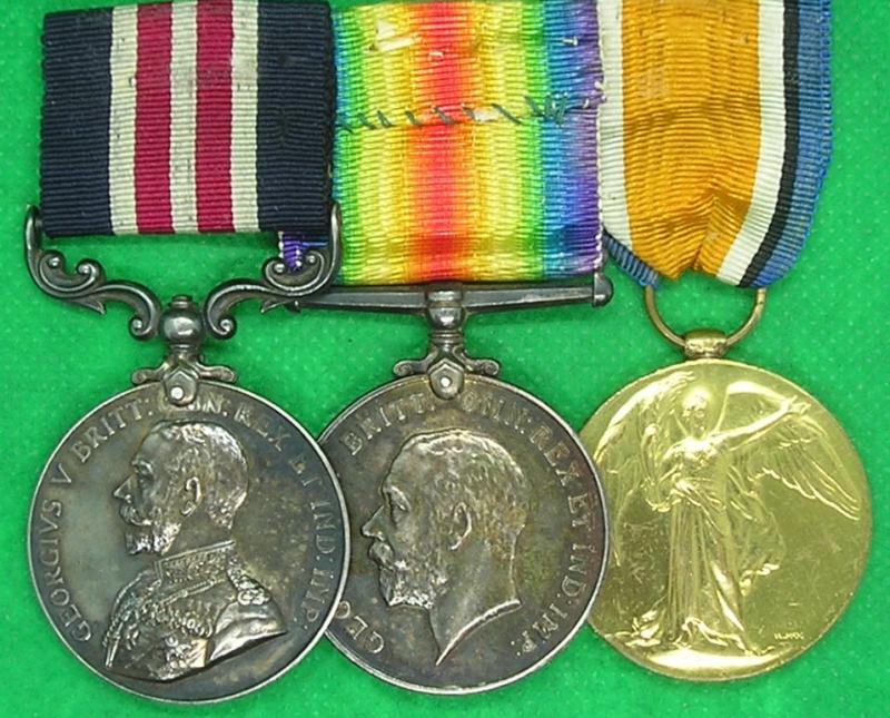WW1 MILITARY MEDAL & PAIR, 9th YORKSHIRE REGIMENT, K.I.A ITALY 7-9-1918 FROM BEDALE