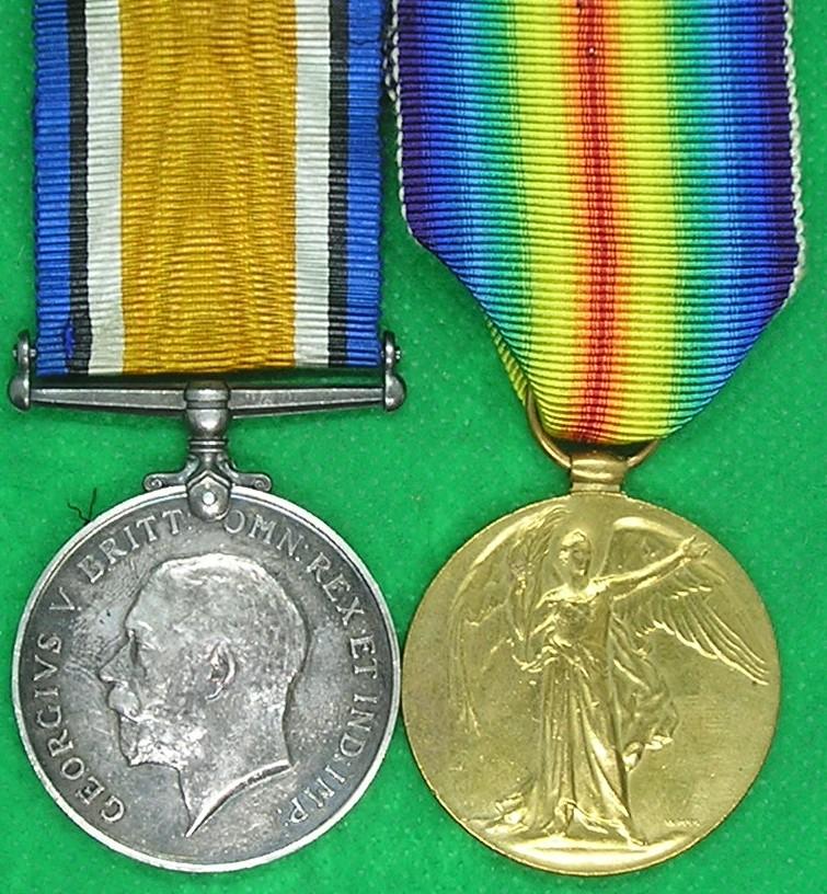 WW1 PAIR, K.O.S.B