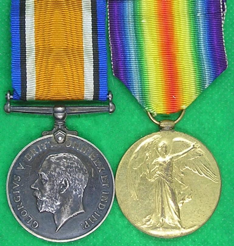 WW1 PAIR, ROYAL WELSH FUSILIERS