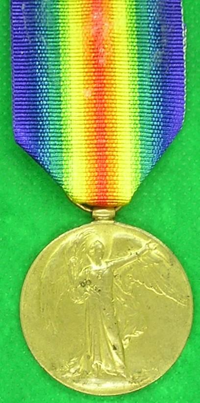 WW1 VICTORY MEDAL, 16th NORTHUMBERLAND FUSILIERS, NEWCASTLE COMMERCIALS