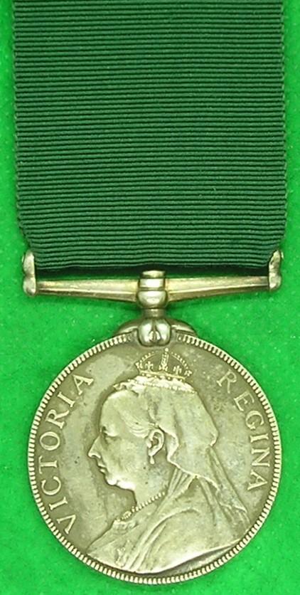 VICTORIAN VOLUNTEER FORCE LONG SERVICE MEDAL