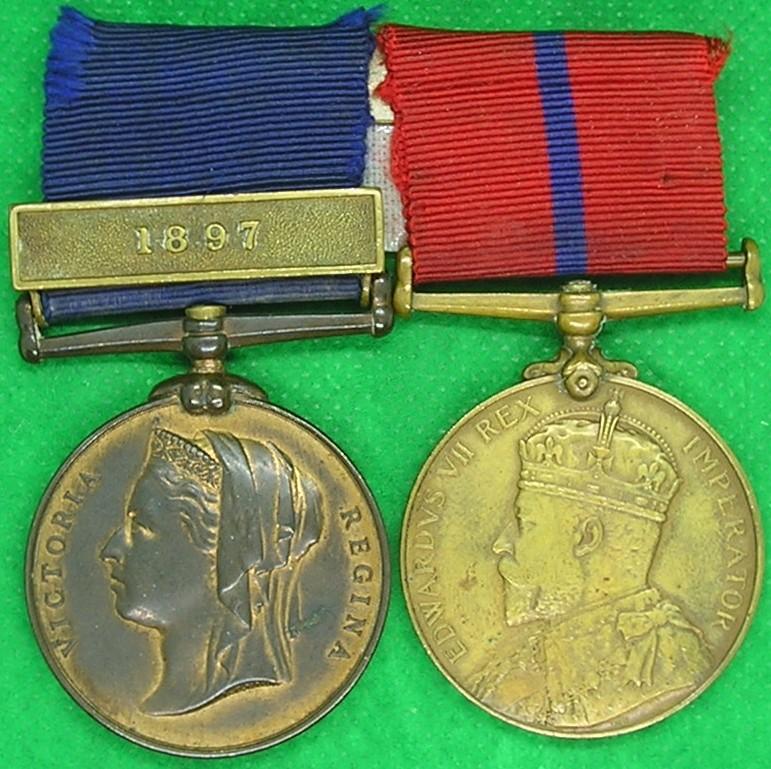 1887 JUBILEE WITH 1897 CLASP & 1902 CORONATION, CITY OF LONDON POLICE