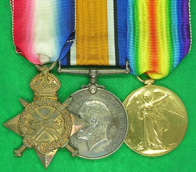 WW1 1914-15 TRIO, BORDER REGIMENT OFFICER FROM AMBLESIDE, K.I.A F&F 25-1-1915 ATTACHED TO 2ND WELSH REGIMENT