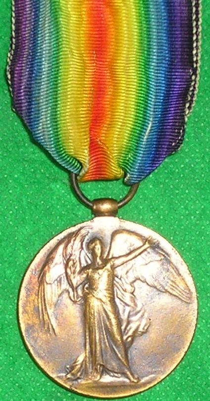WW1 VICTORY MEDAL, 2nd ROYAL SUSSEX REGIMENT, K.I.A F&F 9-5-1915, FROM WEST HOATHLY, HAS A LENGTHY ENTRY & IMAGE IN DE RUVIGNY'S ROLL OF HONOUR