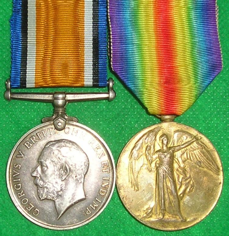 WW1 PAIR, 5th HIGHLAND LIGHT INFANTRY