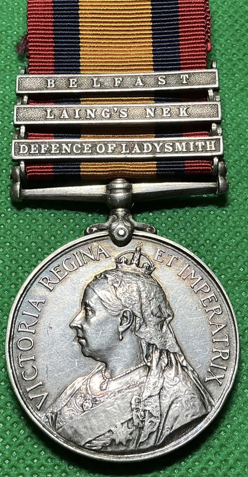 3 BAR QSA, GORDON HIGHLANDERS, DEFENCE OF LADYSMITH