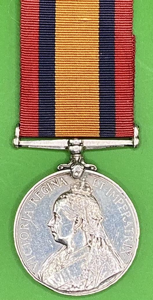 NO BAR QSA, 3rd MIDDLESEX REGIMENT