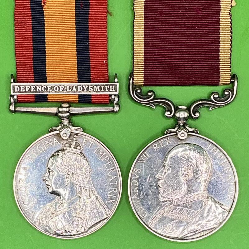 QSA DEFENCE OF LADYSMITH & EVII LS&GC, 2nd GORDON HIGHLANDERS