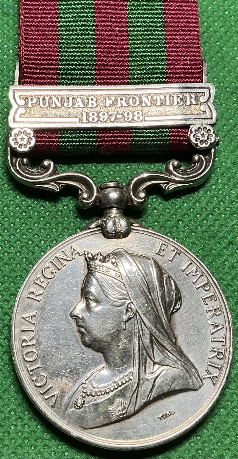 IGS 1895, PUNJAB FRONTIER 1897-98, 2nd DERBY REGIMENT