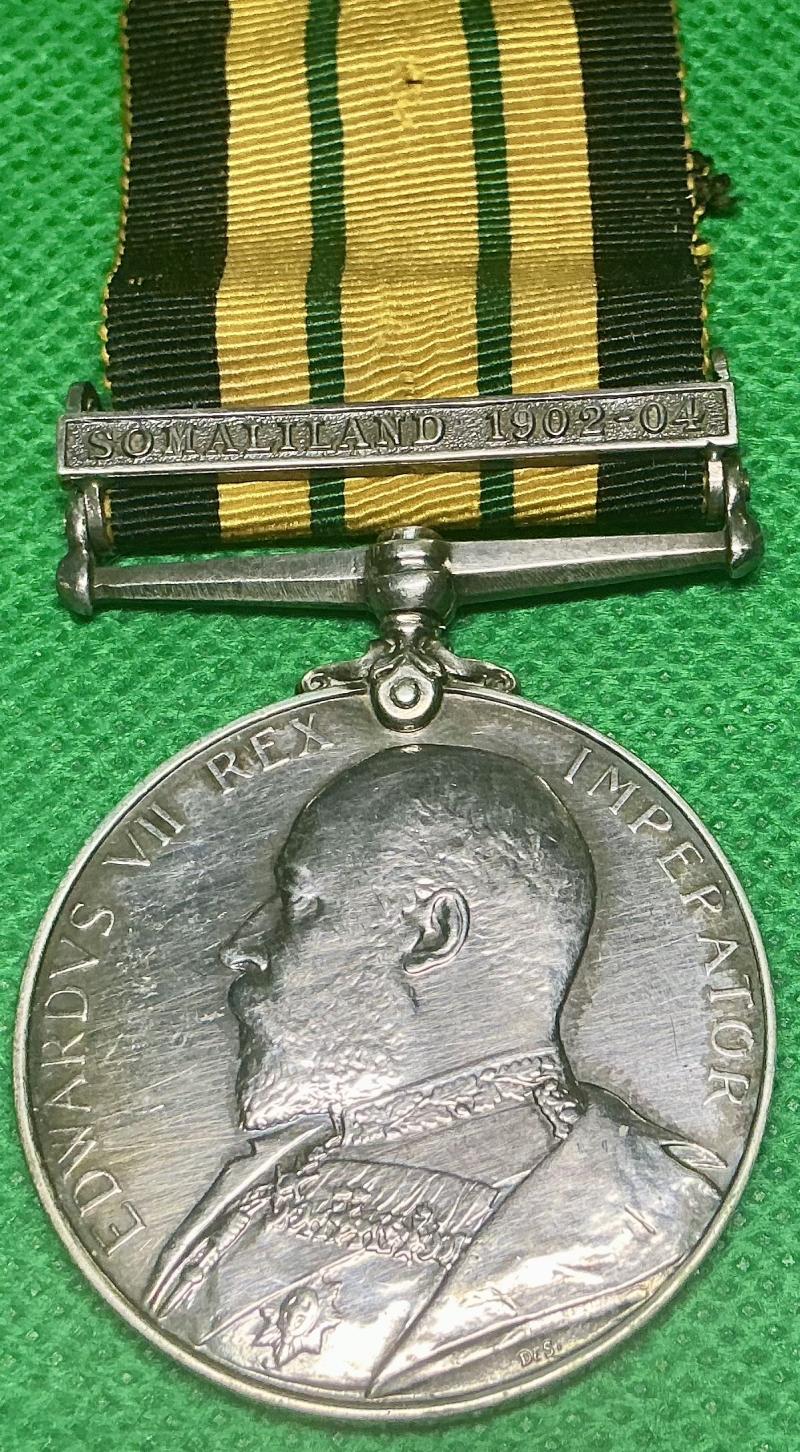 EVII A.G.S SOMALILAND 1902-04, HMS MOWHAWK