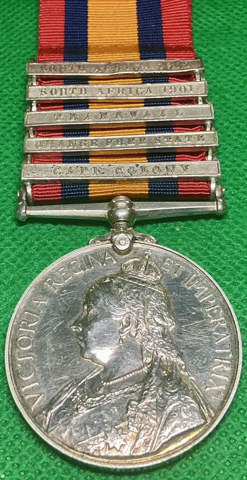 5 BAR QSA, 108th IMPERIAL YEOMANRY / ROYAL GLASGOW YEOMANRY