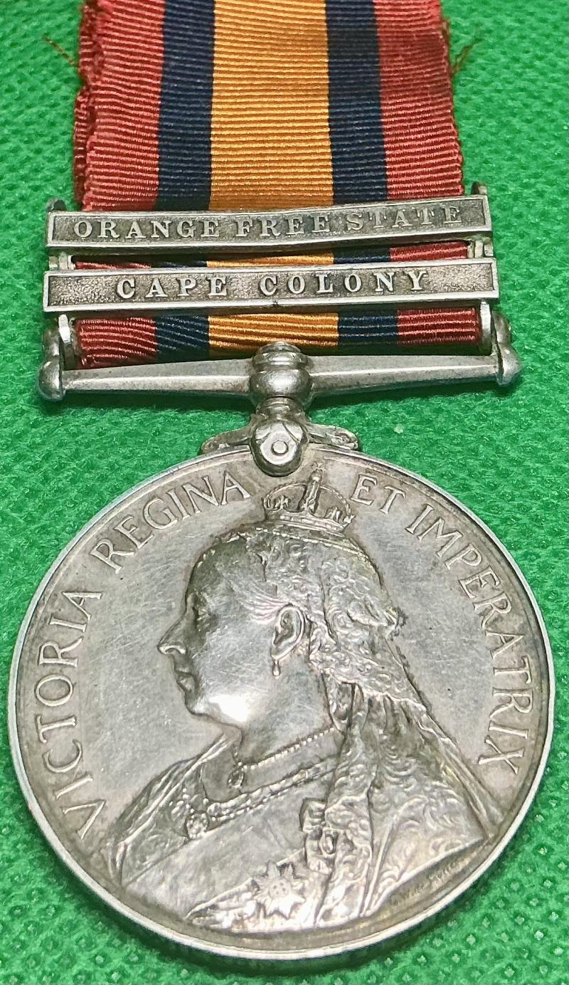 2 BAR QSA, 15th COY.5th.IMPERIAL.YEOMANRY, NORTHUMBERLAND & DURHAM YEOMANRY